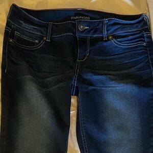 Maurices Women's Midnight Blue Skinny Jeans